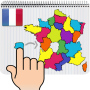 icon CARTE DE FRANCE(Peta Permainan Perancis)