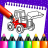 icon Coloring Car(Halaman Mewarnai Mobil ASMR) 1.31