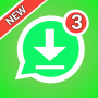 icon Status Saver(Status Saver - Semua Whatsapp
)