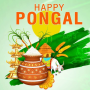 icon Happy Pongal Greetings (Selamat Pongal Salam
)