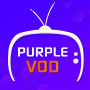icon Purple VOD(Ungu VOD - Pemutar IPTV)