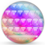 icon Keyboard Theme Glass Spiral(Keyboard Theme Glass M Spiral)