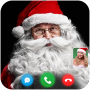 icon Santa Claus Calling App(Panggil kamu Santa - Panggilan Video Sa)