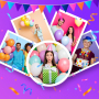 icon Happy Birthday Collages(Ulang Tahun Pembuat Kolase)