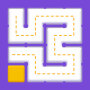 icon 1 Line-Fill the blocks puzzle(1 Isi-baris teka-teki blok
)