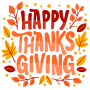 icon Happy Thanksgiving(Ucapan Selamat Thanksgiving
)