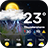 icon Weather(Editor Foto Mivina Prakiraan Cuaca Lokal Semua dalam Satu -Widget) 1.4.1.1