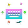 icon Custom Keyboard Themes KeyPad(Tema Keyboard Kustom:)