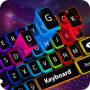 icon Wolf Keyboard(Neon Keyboard LED Warna RGB)