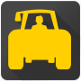 icon FieldBee tractor navigation (Navigasi traktor lebah)