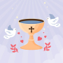 icon Communion, Baptism(Undangan Pembaptisan, Komuni)
