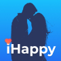 icon Dating with singles - iHappy (Kencan dengan single - iHappy)