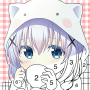 icon Anime Paint by Number(anime Color - Cat dengan Nomor)