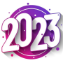 icon Adesivos de Ano Novo 2023(Feliz año nuevo pegatinas 2023)