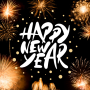 icon Happy New Year Wishes 2024(selamat tahun baru berharap 2024)