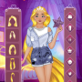 icon Golden princess dress up game