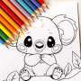 icon Animal coloring pages (Halaman mewarnai hewan)