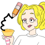 icon Draw Happy Life - drawing apps (Gambar Kehidupan Bahagia - aplikasi menggambar)
