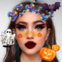 icon Holiday Make Up Filterr(Filter Stiker Liburan Tata Rias)