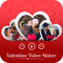icon Valentine Day Video Maker(Hari Valentine Pembuat Video dengan Musik 2021
)