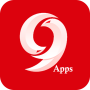 icon 9 Apps Market(Panduan untuk 9app Mobile Market
)