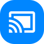 icon Screen Mirroring(Pencerminan layar Gambar Langsung - Transmisikan ke TV)
