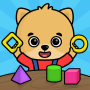 icon com.bimiboo.playandlearn(Toddler Games untuk 2+ Anak Usia Tahun)