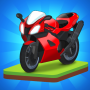 icon Merge Bike game Idle Tycoon (Gabungkan game Bike Idle Tycoon)