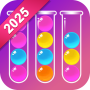 icon Ball Sort - Color Puzzle Game (Sortir Bola Teka-Teki - Permainan Teka-Teki Warna kode
)