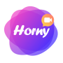 icon Horny(Aplikasi Obrolan Video Terang Dengan Gadis)
