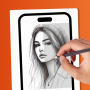 icon AR Drawing: Trace to Sketch (Gambar AR: Jiplak ke Sketsa)