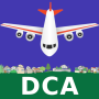 icon Washington Reagan Airport: Fli (Bandara Washington Reagan:)