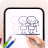 icon Draw Animation(Menggambar Animasi: Menggambar Kartun) 1.0.2
