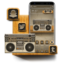 icon Radio Cassette Player Launcher Theme(Radio Cassette Player)