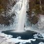 icon Winter Waterfalls Wallpaper (Wallpaper Air Terjun Musim Dingin)