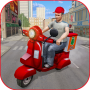 icon Moto Pizza Delivery Bike(Moto Bike Pizza Delivery Games: Memasak Makanan)