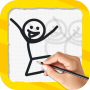 icon Animaker, stickman animation (Animaker, animasi stickman)