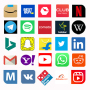 icon Social Networks(Semua Aplikasi Media Sosial Dalam Satu)