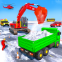 icon Snow Excavator City Rescue(Salju Excavator Kiat Penyelamatan Kota)