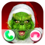 icon Grinch Call(Panggilan Pelacak Online Green Grinch Simulator
)