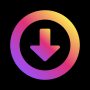 icon InSave(Downloader untuk IG, Story Saver)