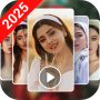 icon Video Maker(Pembuat Video Dengan Foto Musik)
