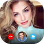 icon Video Call Advice & Live Chat (Video Langsung Saran Panggilan Video Obrolan Langsung
)