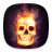 icon Fire Skulls Live Wallpaper(Tengkorak Api Gambar Animasi) 9.2