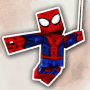 icon Skin SpiderMan For Minecraft(Skin SpiderMan Untuk Minecraft
)