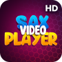 icon Sax Video Player(SAX Video Player Semua Format - HD Pemutar video
)