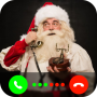 icon Santa Fake Call(Panggilan Palsu Santa Claus
)