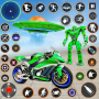 icon Space Robot Bike Game(Spaceship Robot Bike Game 3d)