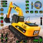 icon City Construction Simulator Excavator Crane Games(Game Konstruksi Kota Nyata 3D)
