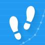icon Pedometer(Pedometer kalender Anda - Aplikasi Penghitung Langkah)
